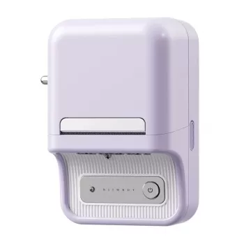 NIIMBOT B21 Pro Impresora de etiquetas portátil (Lila)