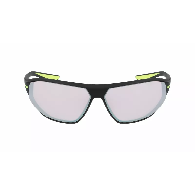 NIKE AEROSWIFTEDQ0 Gafas de sol deportivas unisex - Negro mate, gris tintado, lente de 65 mm