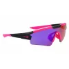 Nike Gafas de sol niños Cloak - Negro mate, lentes gris humo, protección UV400