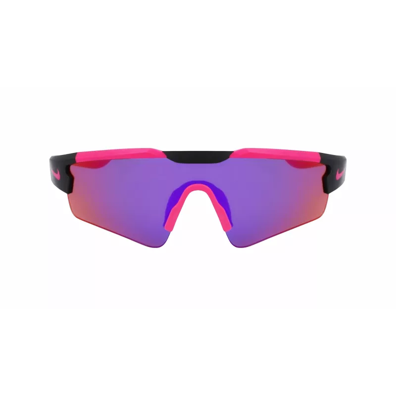 Nike Gafas de sol niños Cloak - Negro mate, lentes gris humo, protección UV400