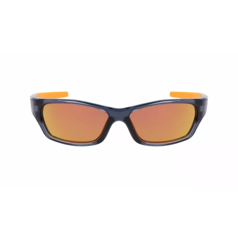 Nike Gafas de sol de niños JOLTMDZ737957 - Montura negra, lentes gris humo, 57 mm