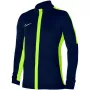 Nike Dri-FIT Academy 23 camiseta de entrenamiento de fútbol manga larga 1/4 cremallera hombre Obsidian/Green Strike S