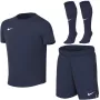 Nike Dri-FIT Park VIII conjunto de fútbol para niños pequeños Midnight Navy/White XS (3-4 años)