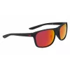 NIKE Gafas deportivas unisex ENDURE MFJ - Montura negra mate, lentes grises, 59 mm