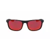 NIKE Gafas deportivas unisex ENDURE MFJ - Montura negra mate, lentes grises, 59 mm