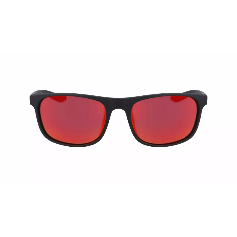 NIKE Gafas deportivas unisex ENDURE MFJ - Montura negra mate, lentes grises, 59 mm