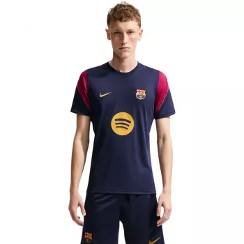 Nike FC Barcelona Strike Camiseta de entrenamiento de fútbol para hombre Navy Blue XL