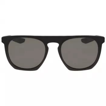 NIKE Flatspot EV09 Gafas de sol para hombre - montura negra mate, lentes grises, 52 mm