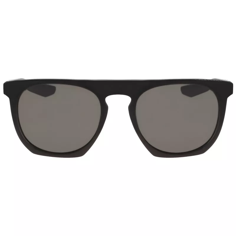 NIKE Flatspot EV09 Gafas de sol para hombre - montura negra mate, lentes grises, 52 mm