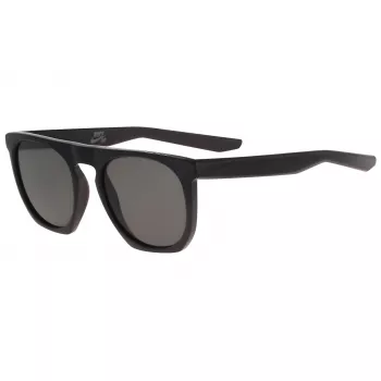NIKE Flatspot EV09 Gafas de sol para hombre - montura negra mate, lentes grises, 52 mm