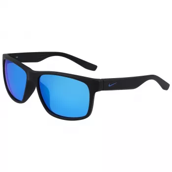 Nike Gafas de sol de hombre Cruiser MIEV8 - Montura negro mate, lentes gris humo, 59 mm