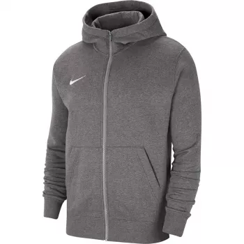 Nike Park 20 Sudadera con capucha y cremallera completa polar gris oscuro jaspeado/negro CW6891 071