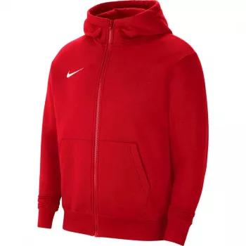Sudadera con capucha y cremallera completa Nike Park 20 Fleece rojo universidad CW6891-657