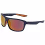 NIKE PremierStride Gafas de sol hombre - negro mate, lentes smoke grey, 63 mm