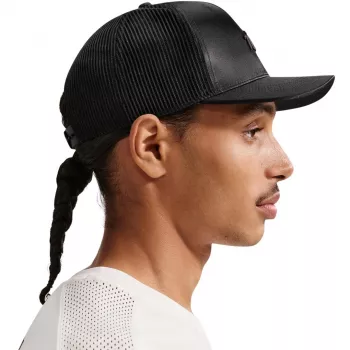 Gorra Nike Rise negra IH8728 010 M/L - Gorra de béisbol ajustable Dri-FIT