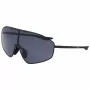 NIKE Gafas deportivas unisex ECHOSHIELD2IF - Negro mate, Lente Smoke Grey, 66 mm