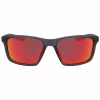 NIKE Valiant MFJ19 Gafas de sol unisex - Montura negra Lentes grises 60/17/135 mm