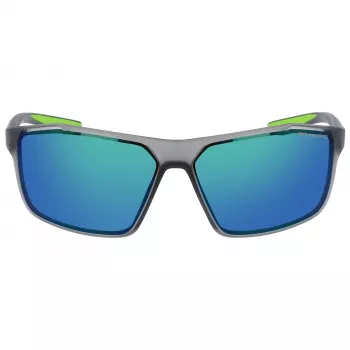 NIKE WINSTORMMCW4 Gafas de sol de hombre - Montura negro mate, lentes gris humo, ancho de lente 65 mm