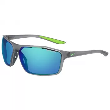 NIKE WINSTORMMCW4 Gafas de sol de hombre - Montura negro mate, lentes gris humo, ancho de lente 65 mm
