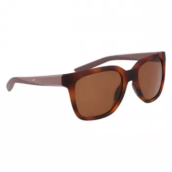 Gafas de sol de mujer NIKE NKFV2412-203 marrón oscuro montura cuadrada lentes marrones tintadas 51/18/135 mm