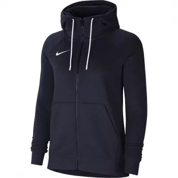 Nike Sudadera con capucha Park 20 para mujer Midnight Navy/blanco