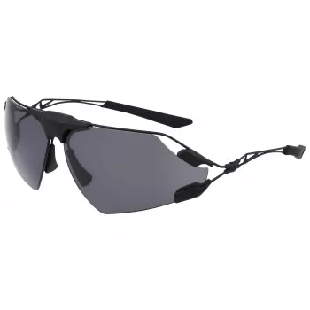 Nike Zeus Edge Gafas de sol de hombre - Negro mate/Gris tintado - Lentes 76 mm - Protección UV400