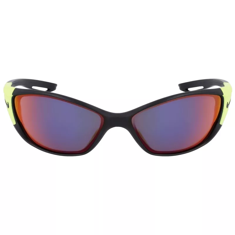 Nike Zoneed Gafas de sol Negro mate Gris 66mm Hombre Deporte