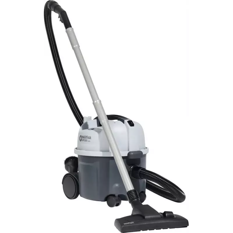 Nilfisk 107421157 Aspirador en seco de plástico reciclado, 800 W, 10 L, 69 dB, cable de 10 m
