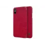 Nillkin Apple iPhone X/Xs Funda tipo libro Qin Roja