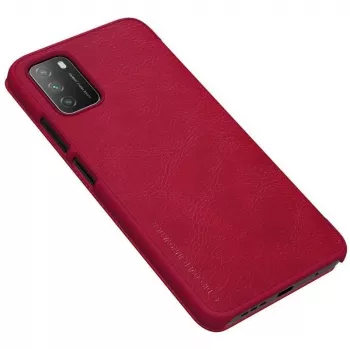 Nillkin Poco M3 funda Qin Book roja