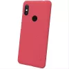 Nillkin Redmi Note 6 Pro funda Super Frosted Shield roja