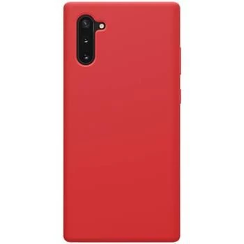 Funda de silicona líquida Flex Pure Nillkin para Samsung Galaxy Note 10 Roja