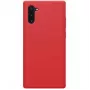 Funda de silicona líquida Flex Pure Nillkin para Samsung Galaxy Note 10 Roja