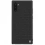 Nillkin Samsung Galaxy Note 10 Funda rígida texturizada Frosted Shield negra