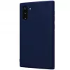 Nillkin Samsung Galaxy Note 10 funda protectora Rubber Wrapped azul