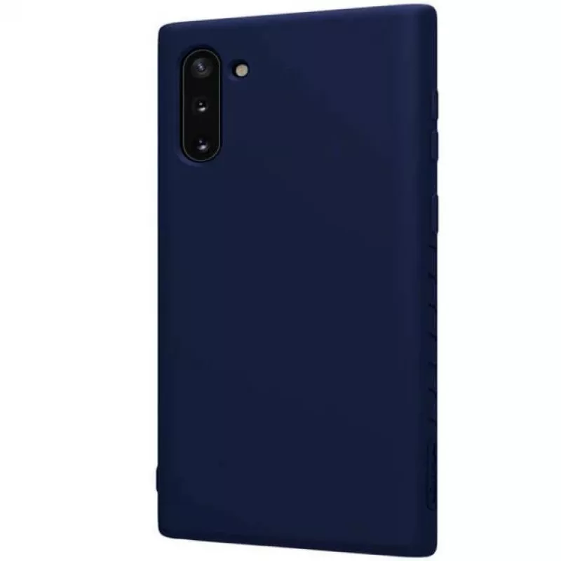 Nillkin Samsung Galaxy Note 10 funda protectora Rubber Wrapped azul