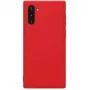 Nillkin Funda protectora Rubber Wrapped para Samsung Galaxy Note 10 roja