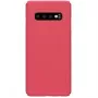 Nillkin Funda trasera Super Frosted para Samsung Galaxy S10 Rojo
