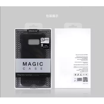 Nillkin funda Magic Case para Samsung Galaxy S8 Plus G955 (para cargadores inalámbricos) negra