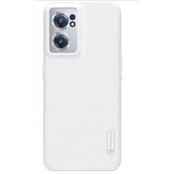 Nillkin Super Frosted Shield Funda trasera para OnePlus Nord CE 2 5G - Blanco