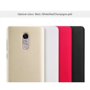 Nillkin Funda Super Frosted Shield para Xiaomi Redmi Note 4 / Note 4X - roja
