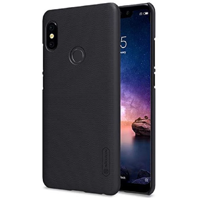 Nillkin Funda Super Frosted Shield para Xiaomi Redmi Note 6 Pro - Negro