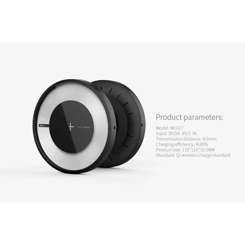 Cargador inalámbrico Nillkin Universal Magic Disk IV negro