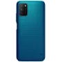 Nillkin Funda Super Frosted Shield para Xiaomi Poco M3 azul pavo real