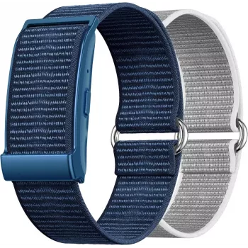 Nilox ONAIR Pulsera sin pantalla Azul/Plata