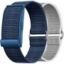 Nilox ONAIR Pulsera sin pantalla Azul/Plata