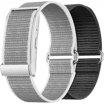 Nilox OnAir Pulsera sin pantalla Plata/Negro