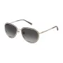 NINA RICCI Gafas de sol de mujer estilo ojo de gato SNR057570361 - Montura de acetato negra, lentes degradadas grises