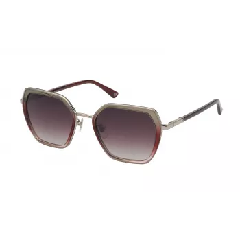 Nina Ricci gafas de sol mujer cat eye SNR359540C19 - montura negro brillante, lentes gris degradado, 54/20/140 mm