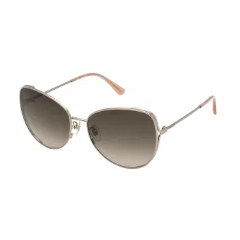 NINA RICCI Gafas de sol de mujer SNR302-600A32 montura havana/carey marrón lentes degradadas marrones 60/16/135 mm